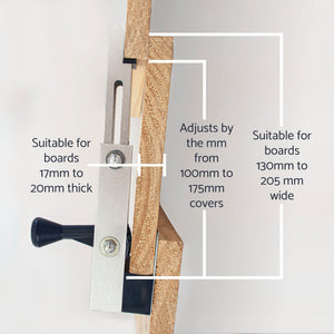 Weatherboard tool for installing weatherboards